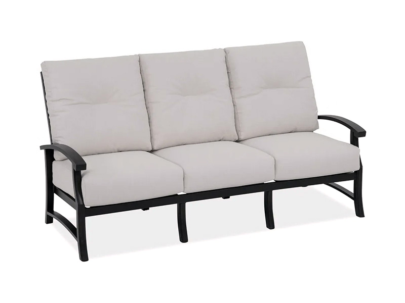 Lodge Aged Bronse Aluminium Med Puter Patio Sofa