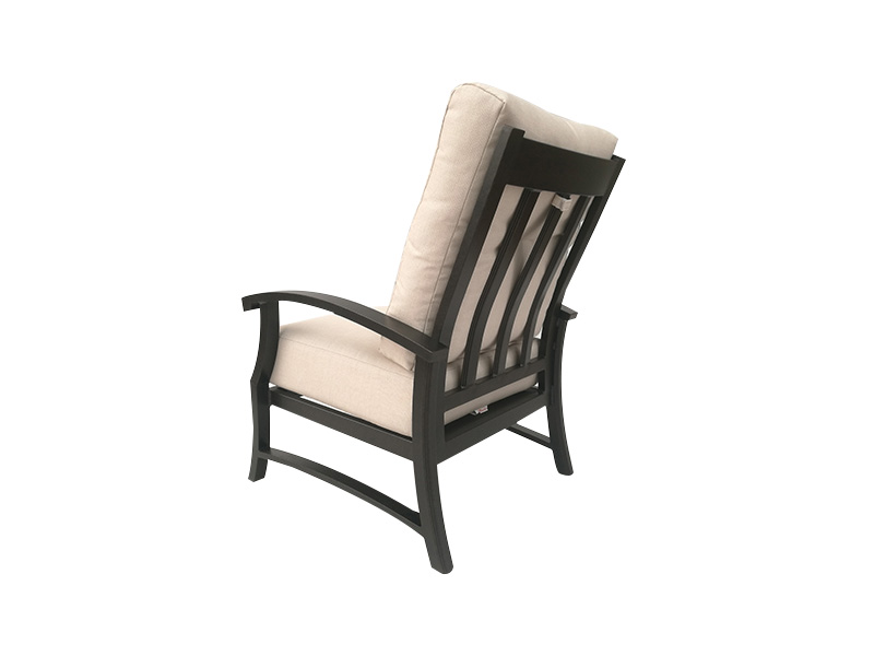 Lodge Aged Bronse Aluminium Med Puter Patio Club Stol