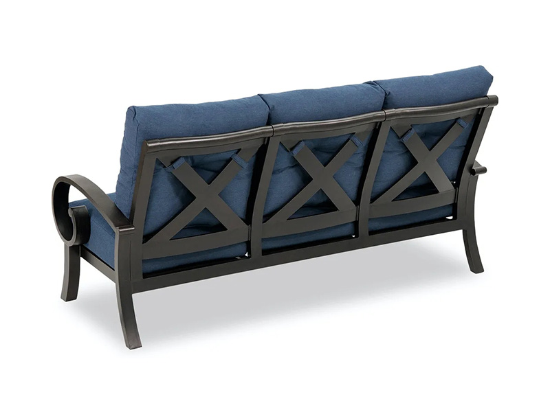 Solstice Aged Bronse Aluminium Med Puter Patio Sofa