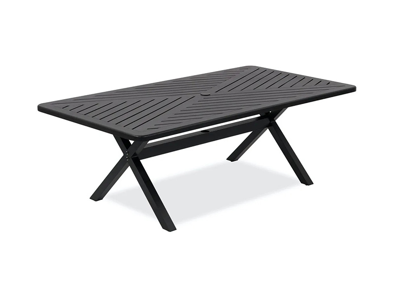 Solstice Aged Bronse Aluminium Patio 84X44 tommer Spisebord