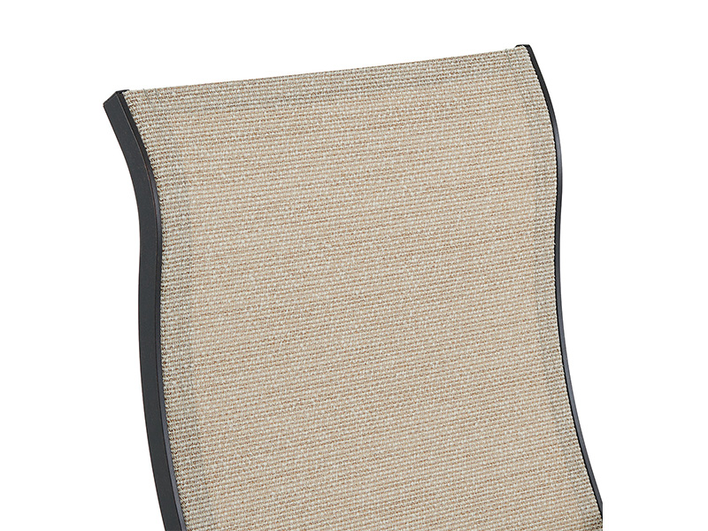 Lodge Aged Bronse Aluminium med Sling Spisestol