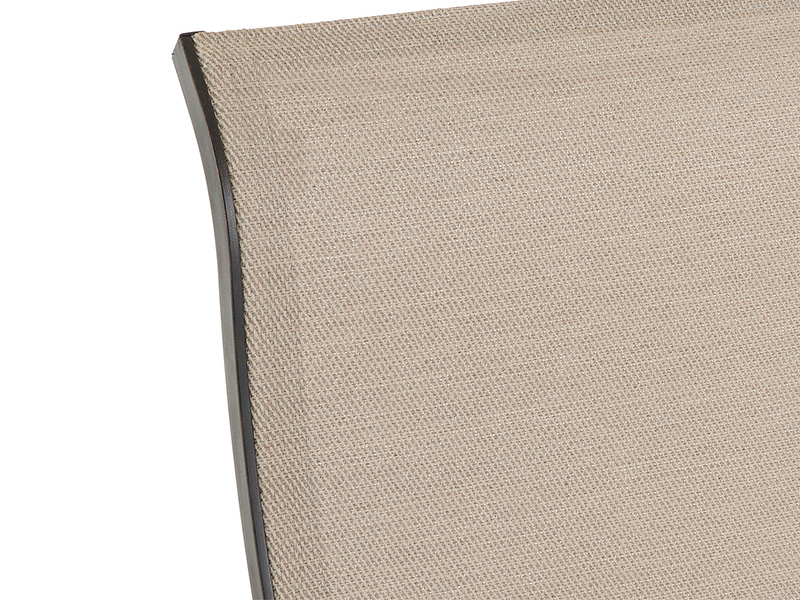 Solstice alderen bronse aluminium med slynge spisestuestol